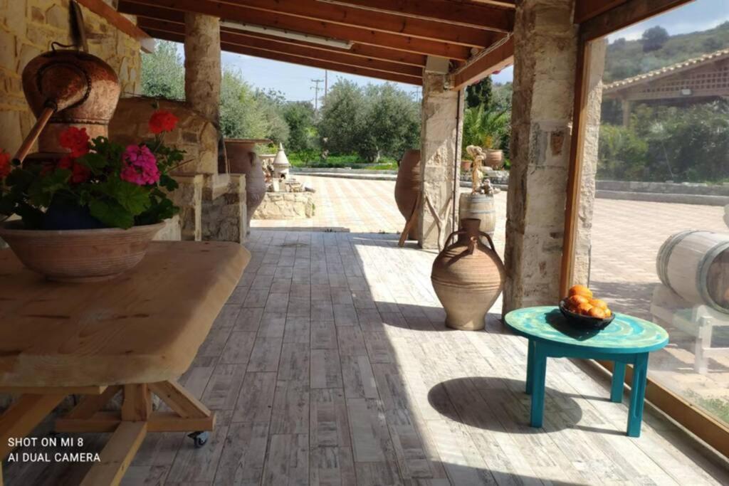 Stonehouse Olivelia - Afrathias Beach Tympáki Екстериор снимка